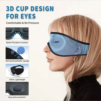 Bluetooth Sleep Headphones & Eye Mask